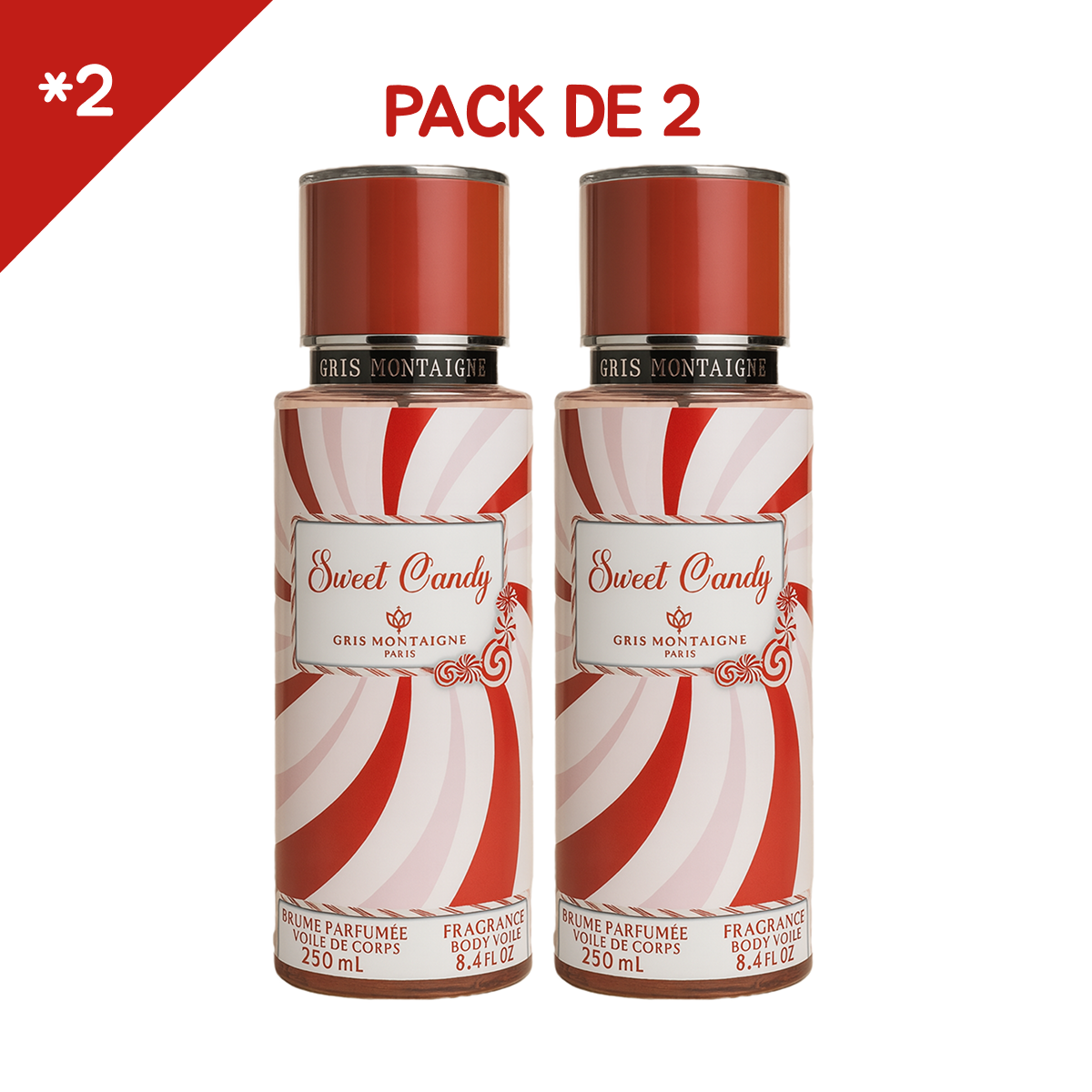 * 2 Gris Montaigne - Sweet Candy - Fragrance Mist
