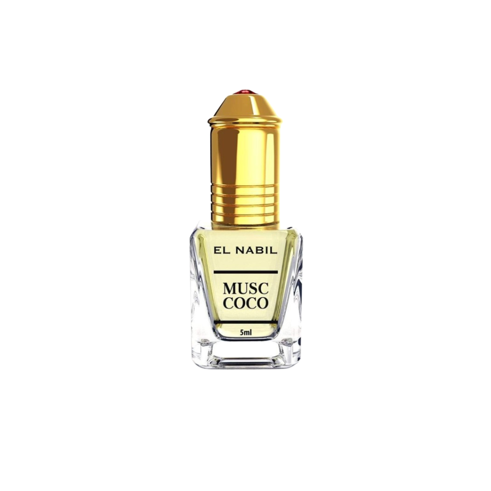 el Nabil - Musc Coconut - Parfum Concentré Sans Alcool 12*5ml