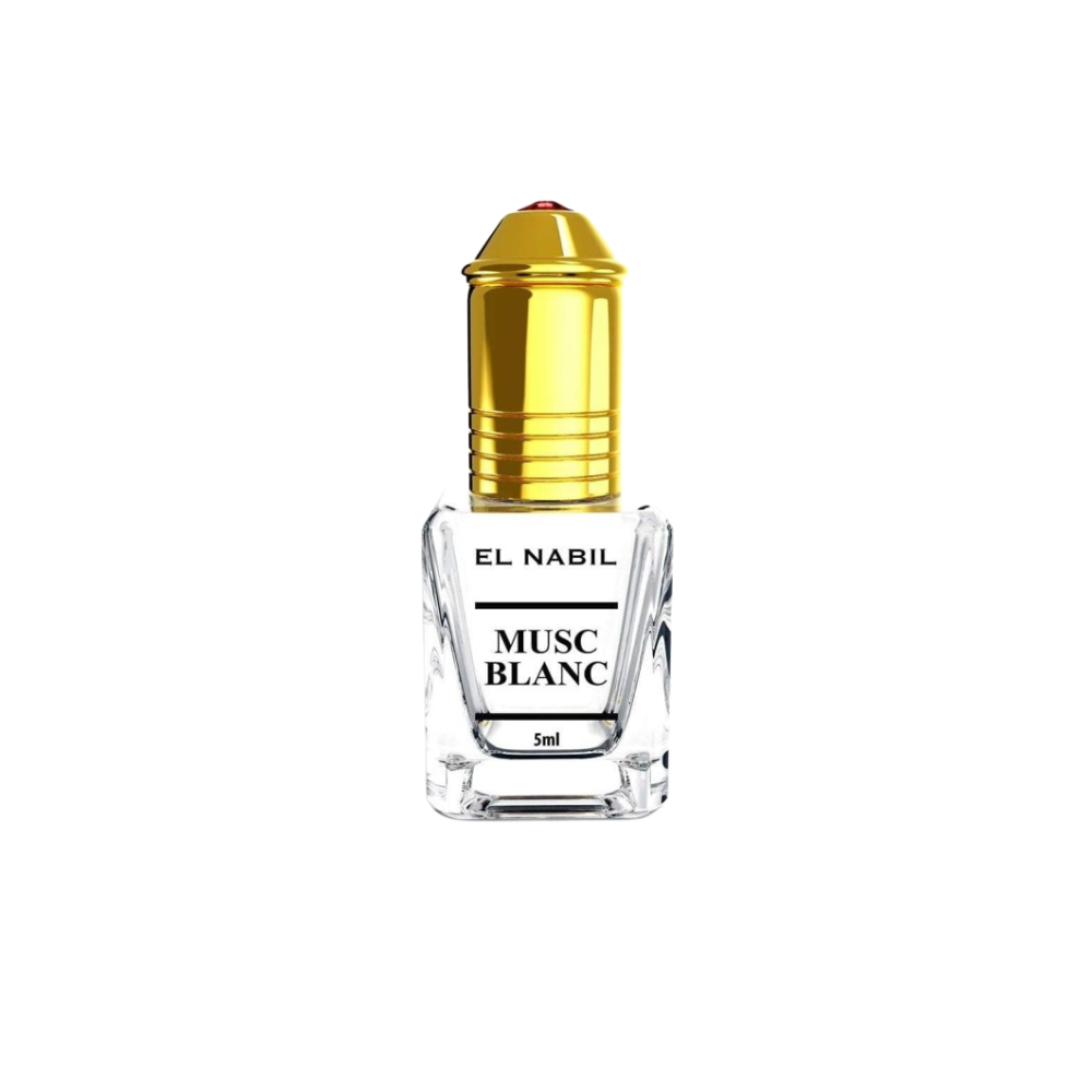 el Nabil - Musc Blanc - Parfum Concentré Sans Alcool 12*5ml
