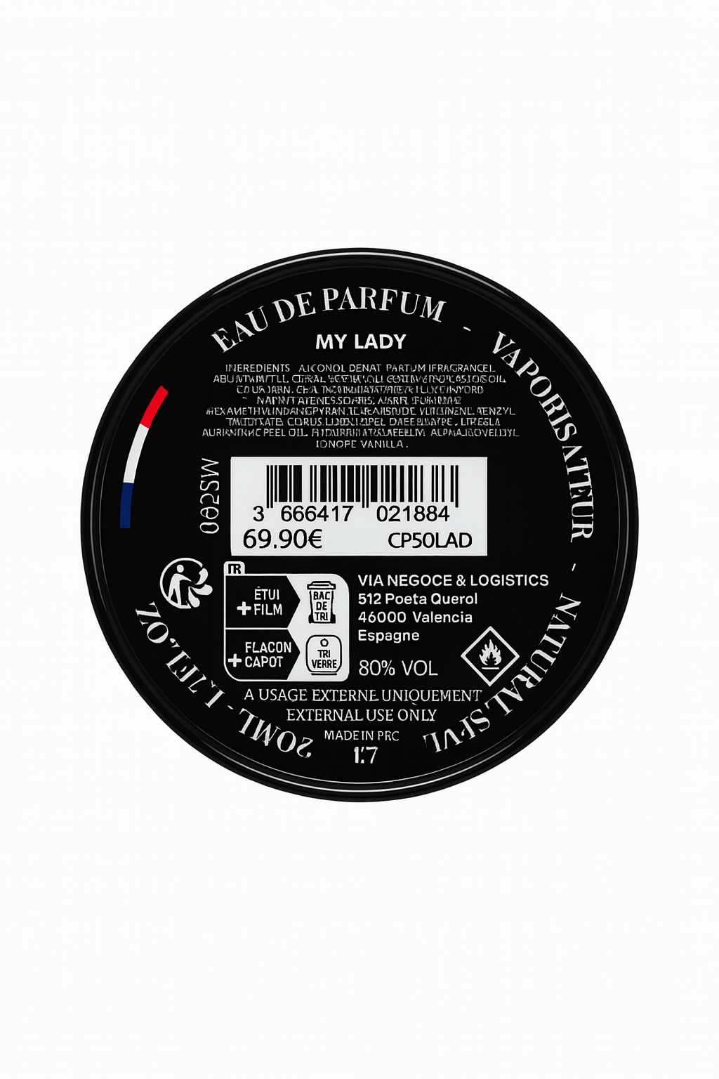 Collection Privée - My Lady - Unisex Eau de Parfum