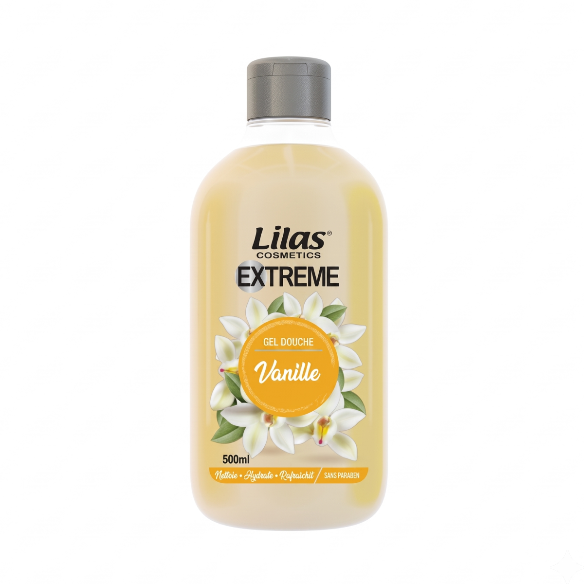 500 ml Lilas - Vanille - Gel Douche Extreme