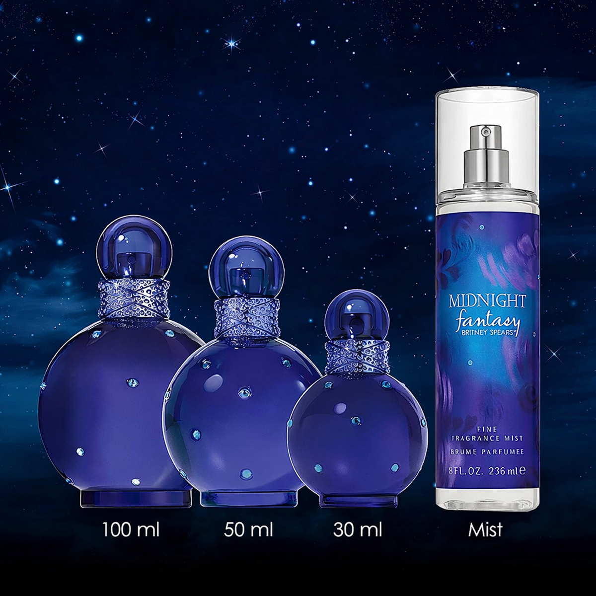 Britney Spears - Midnight Fantasy - Eau de Parfum for Women