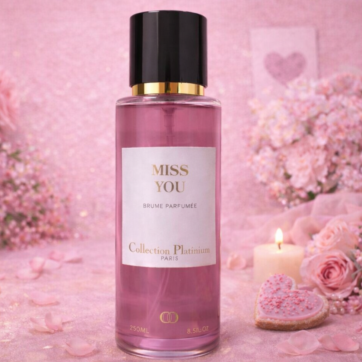 250ml Collection Platinium - Miss You - Brume Parfumée