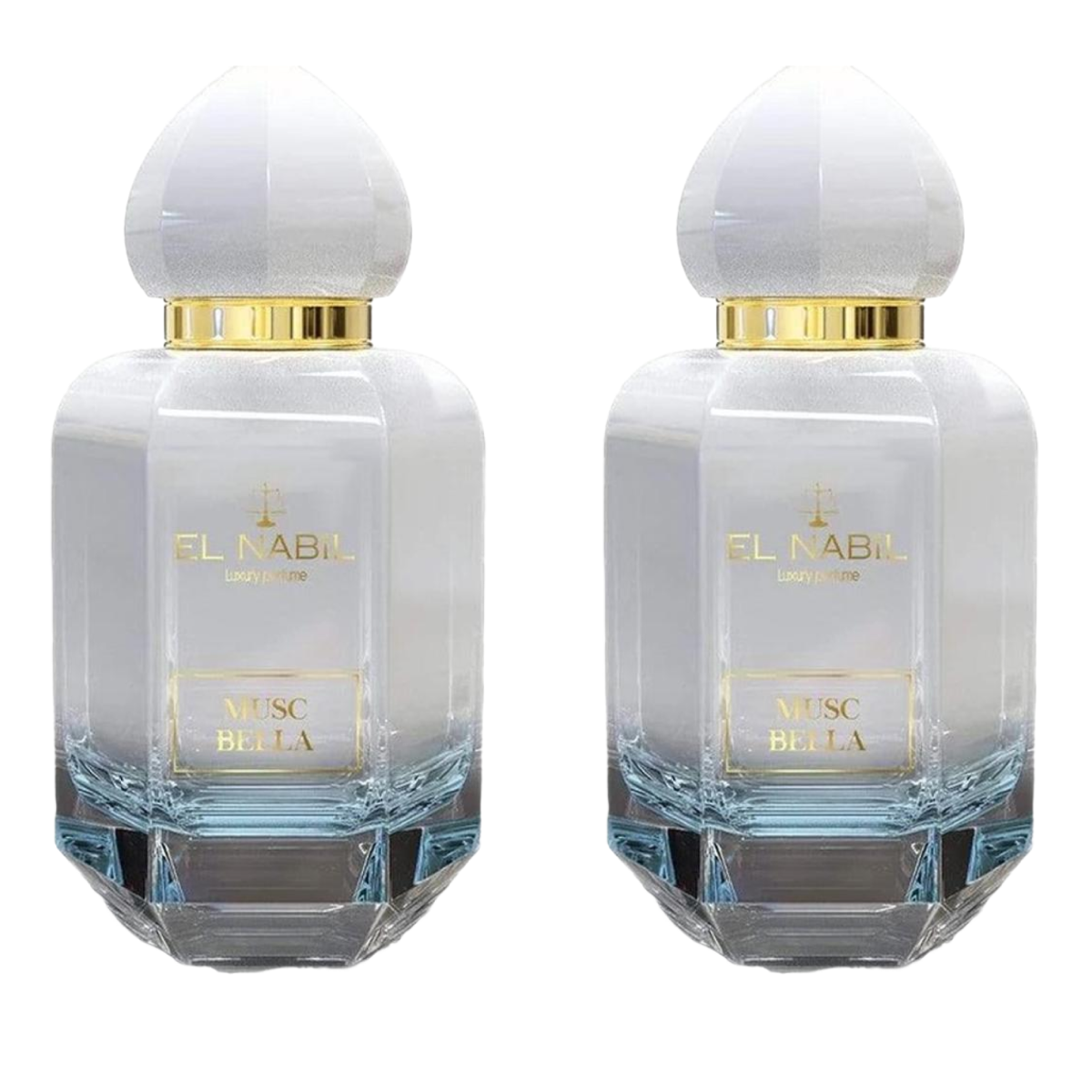 2 * 65 ml el Nabil - Musc Bella - Eau de Parfum Unisex