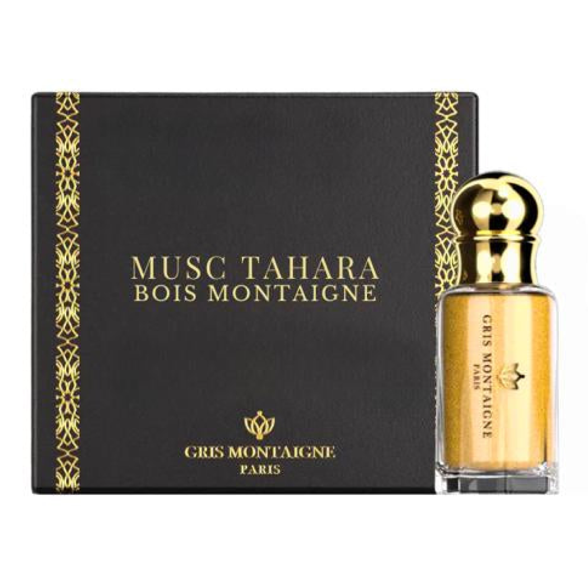 4*12ml Gris Montaigne - Musc Tahara Bois Montaigne - Parfum Concentrate