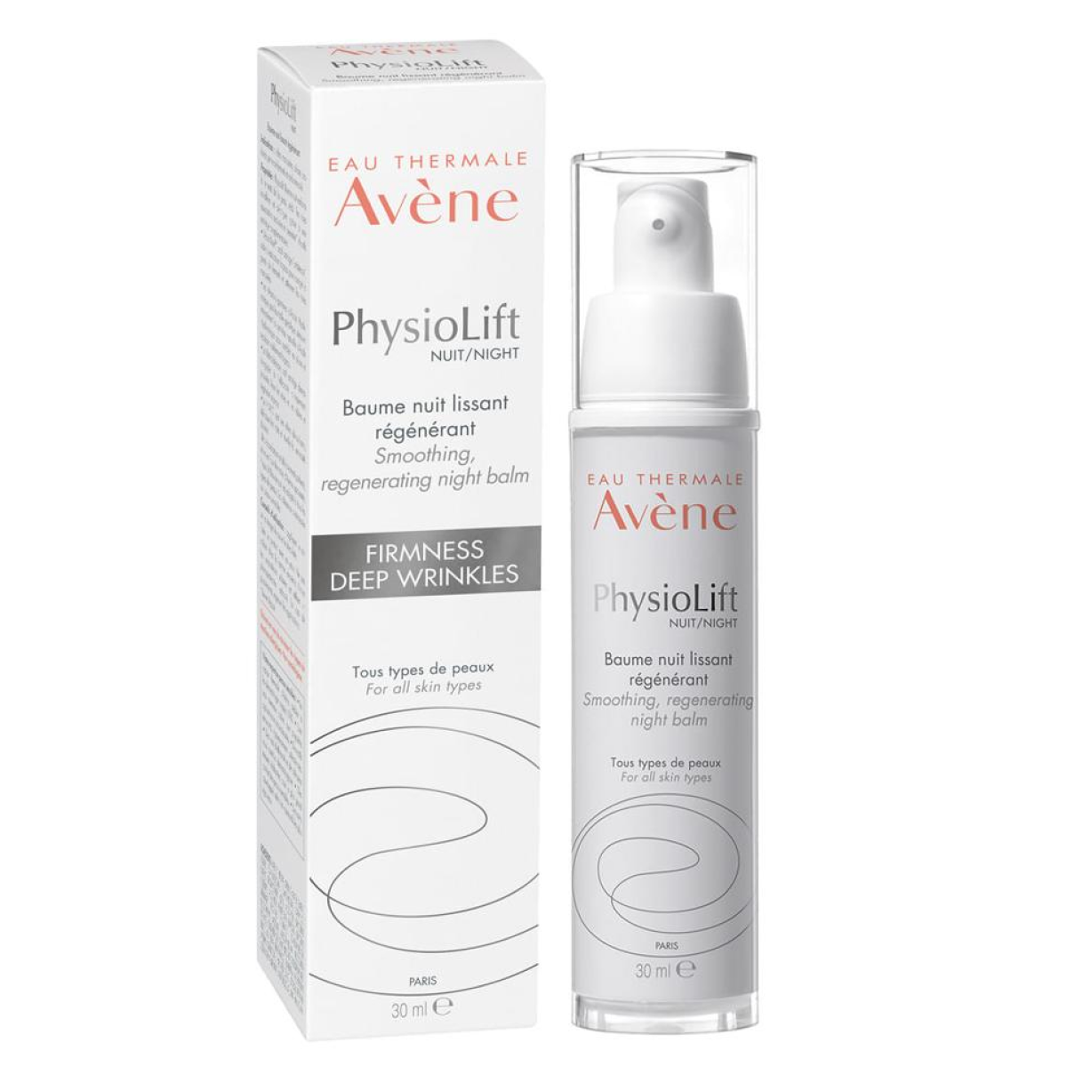 Avène - Eau thermal PhysioLift Night Balm Night lissant régernisant