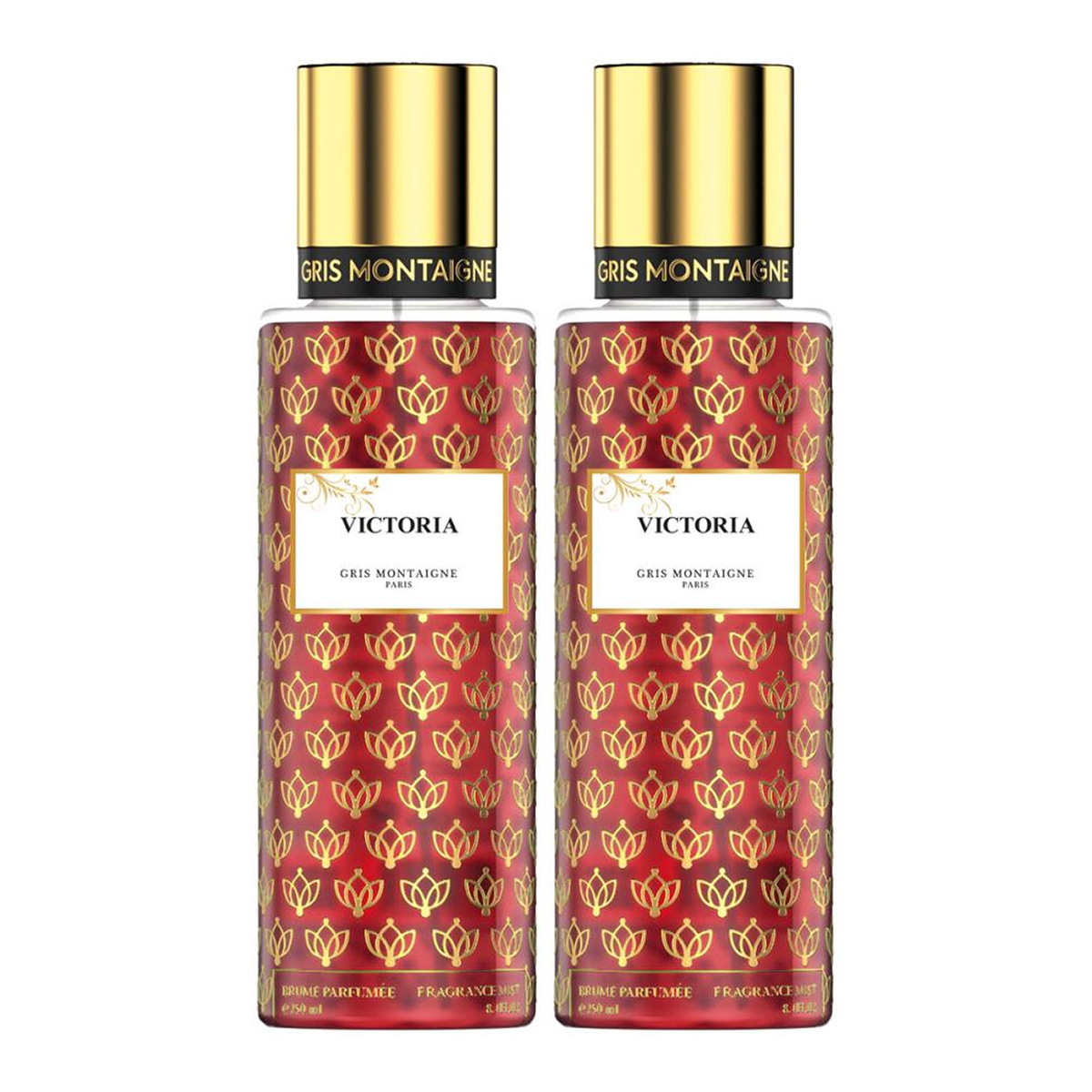 2 * 250ml Gris Montaigne - Victoria - Fragrance Mist