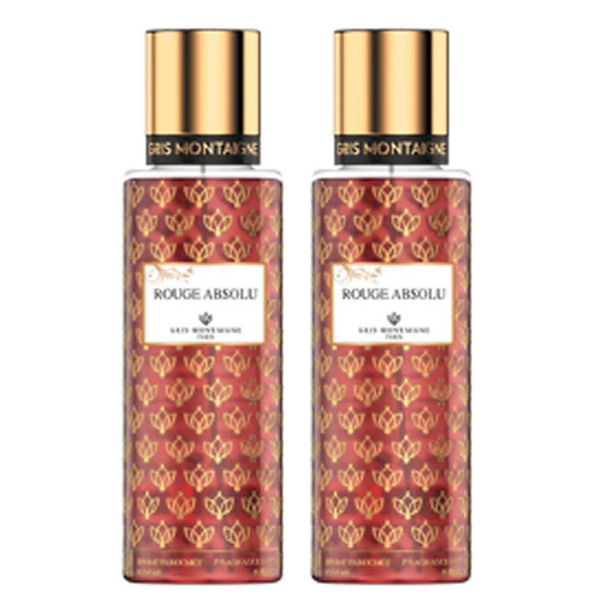 2 * 250ml Gris Montaigne - Rouge Absolu - Fragrance Mist