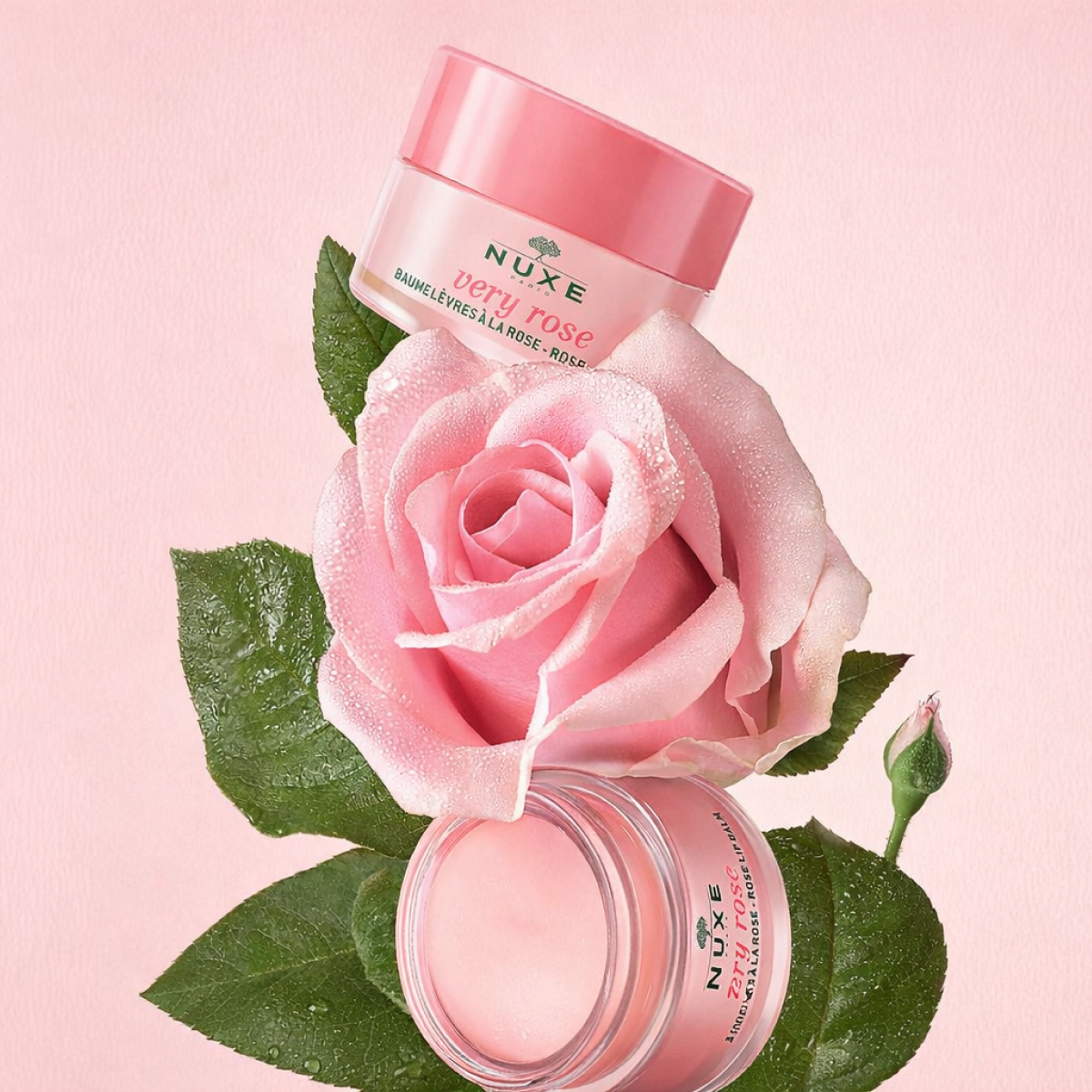 Nuxe - Very Rose Lip Balm à la Rose Lips Sèches à Très Sèches
