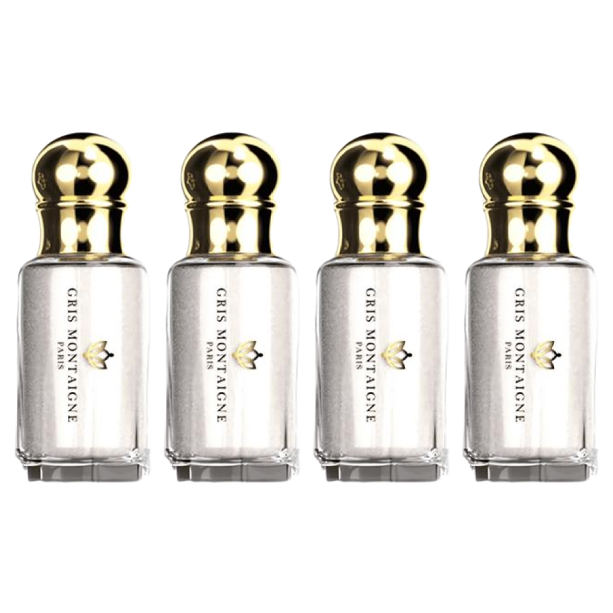 4*12ml Gris Montaigne - Musc Tahara Barbe à Papa - Parfum Concentrate