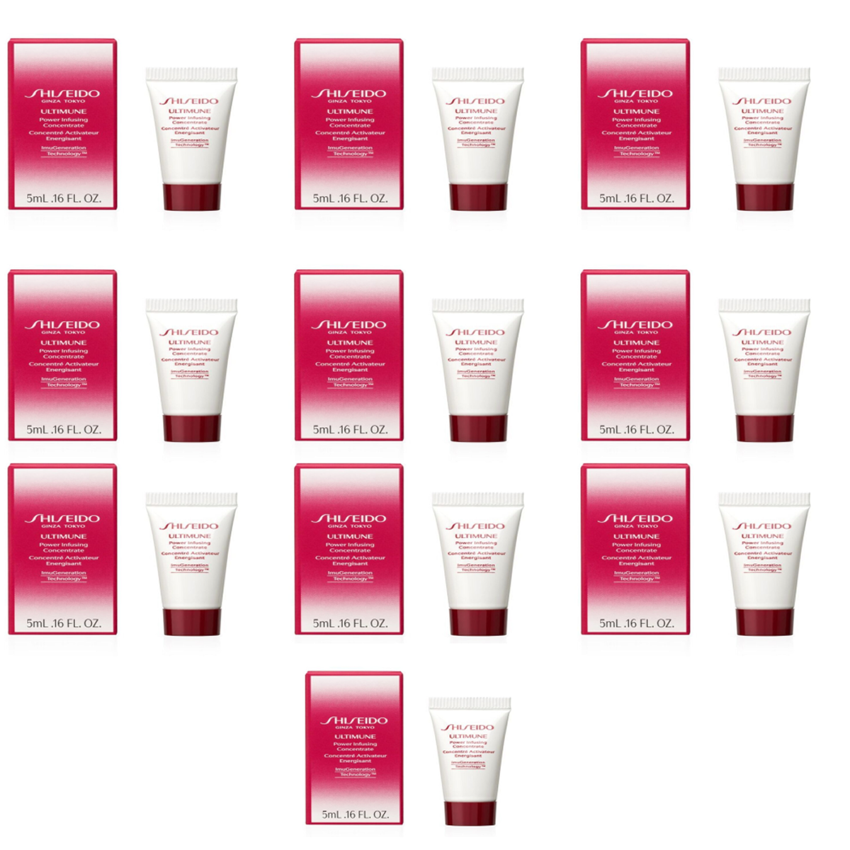 *10 Shiseido - Ultimune Concentrate Activateur Energisant Ginza Tokyo