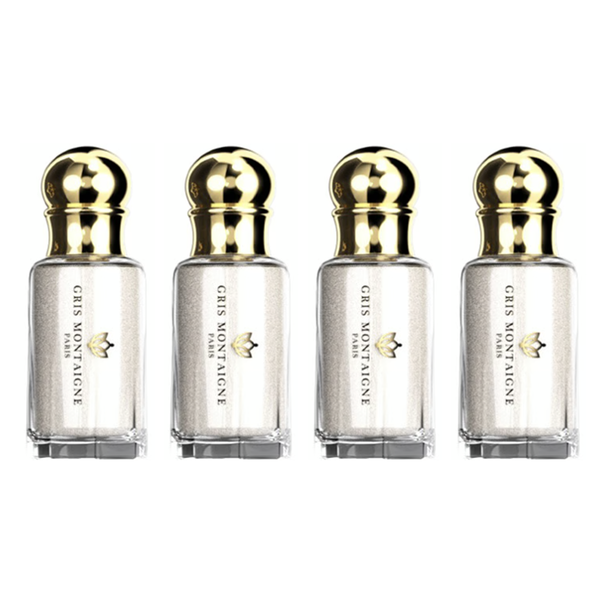 4*12ml Gris Montaigne - Musc Tahara Anastasia - Parfum Concentrate
