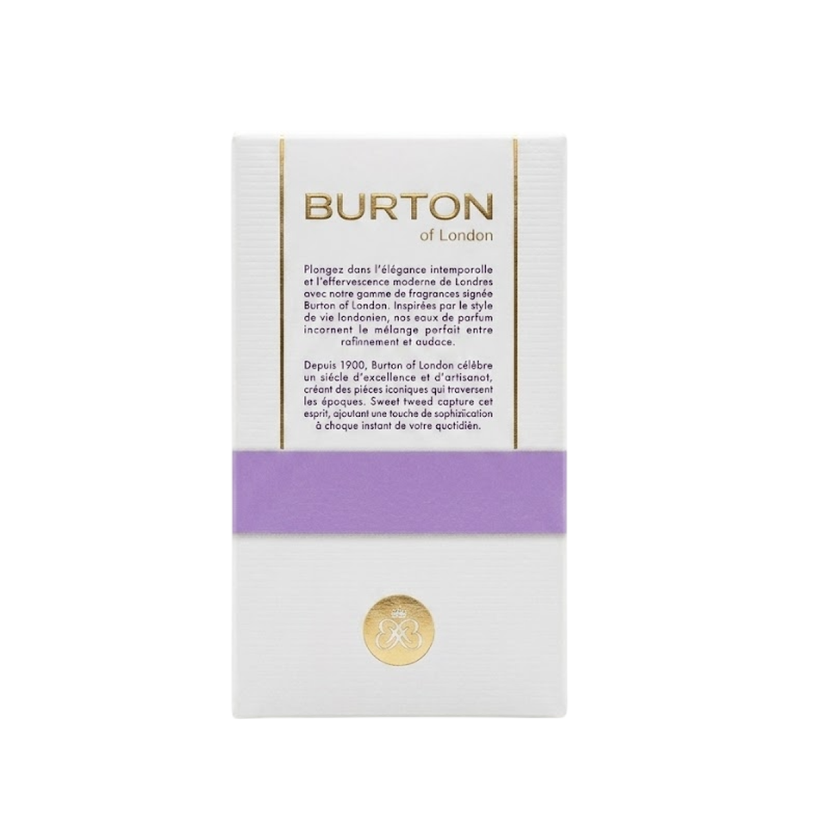 50 ml Burton of London - Sweet Tweed - Eau de Parfum