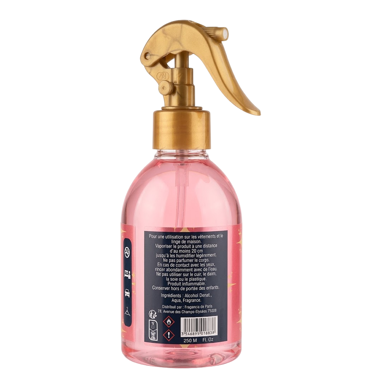 250 ml Collection Étoilée - Sucre Rose - Spray d'Intérieur