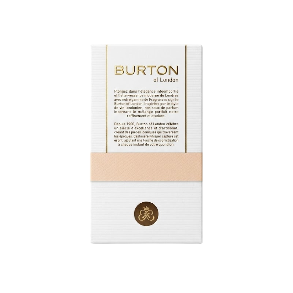 50 ml Burton of London - Cashmere Whisper - Eau de Parfum