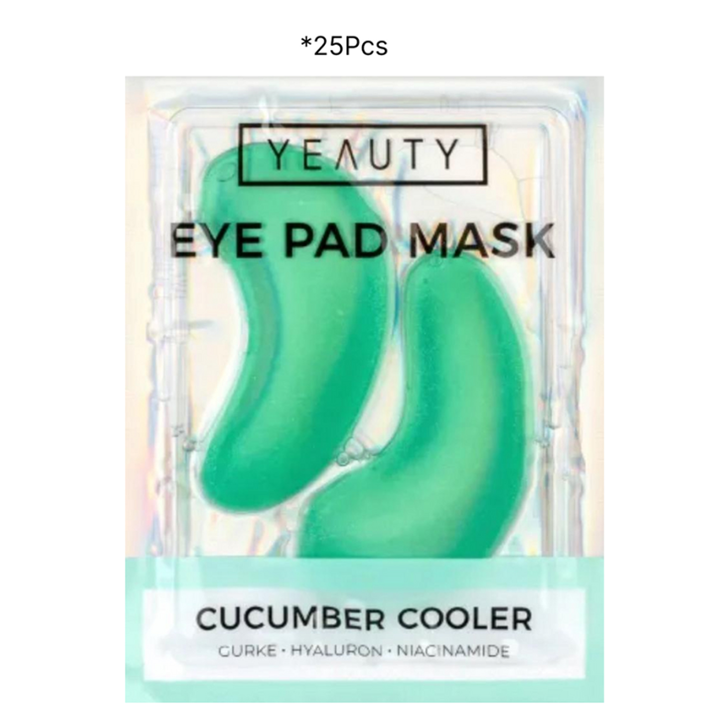 Yeauty - Cucumber Cooler - Eye Mask 25 Units