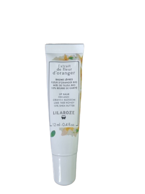 Lilaroze Paris - Lip Balm Orange Blossom Extract Shea Butter