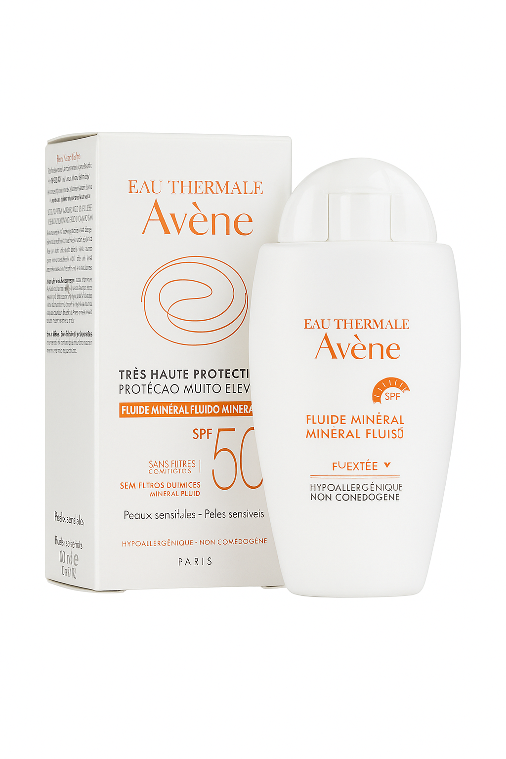 THERMAL WATER - Avene- Mineral Fluid 50+ - France