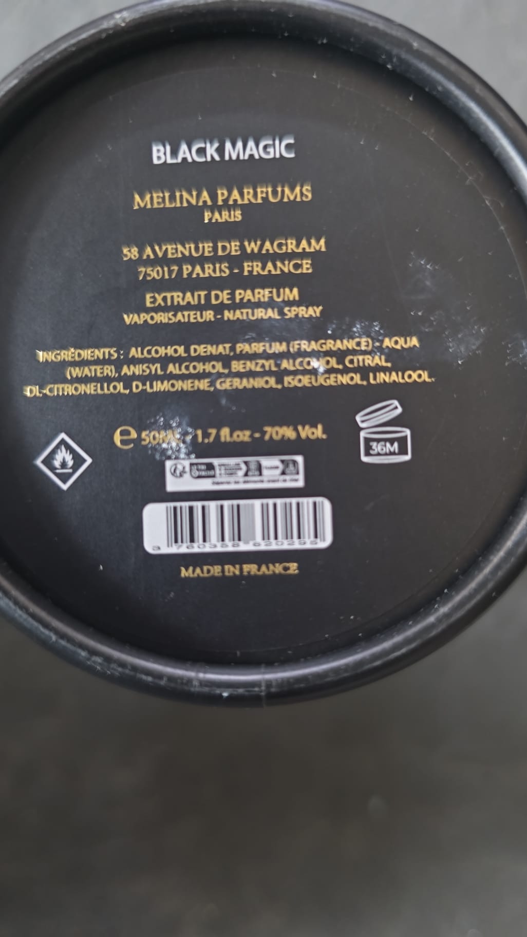 Melina Parfums - Black Magic Aisha - Mixed Perfume Extract