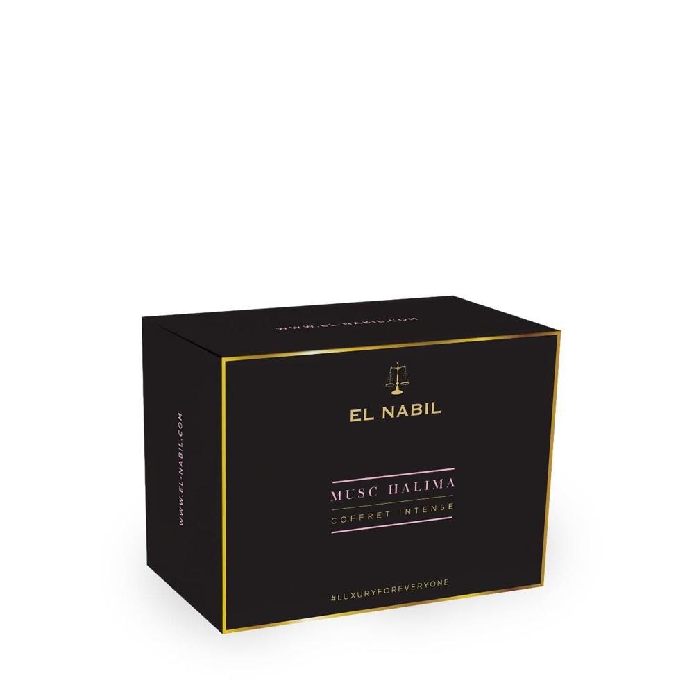 El Nabil - Prestige Box Musk Halima Spray 65ml + 12ml Perfume + 5ml Roll On Perfume Extract