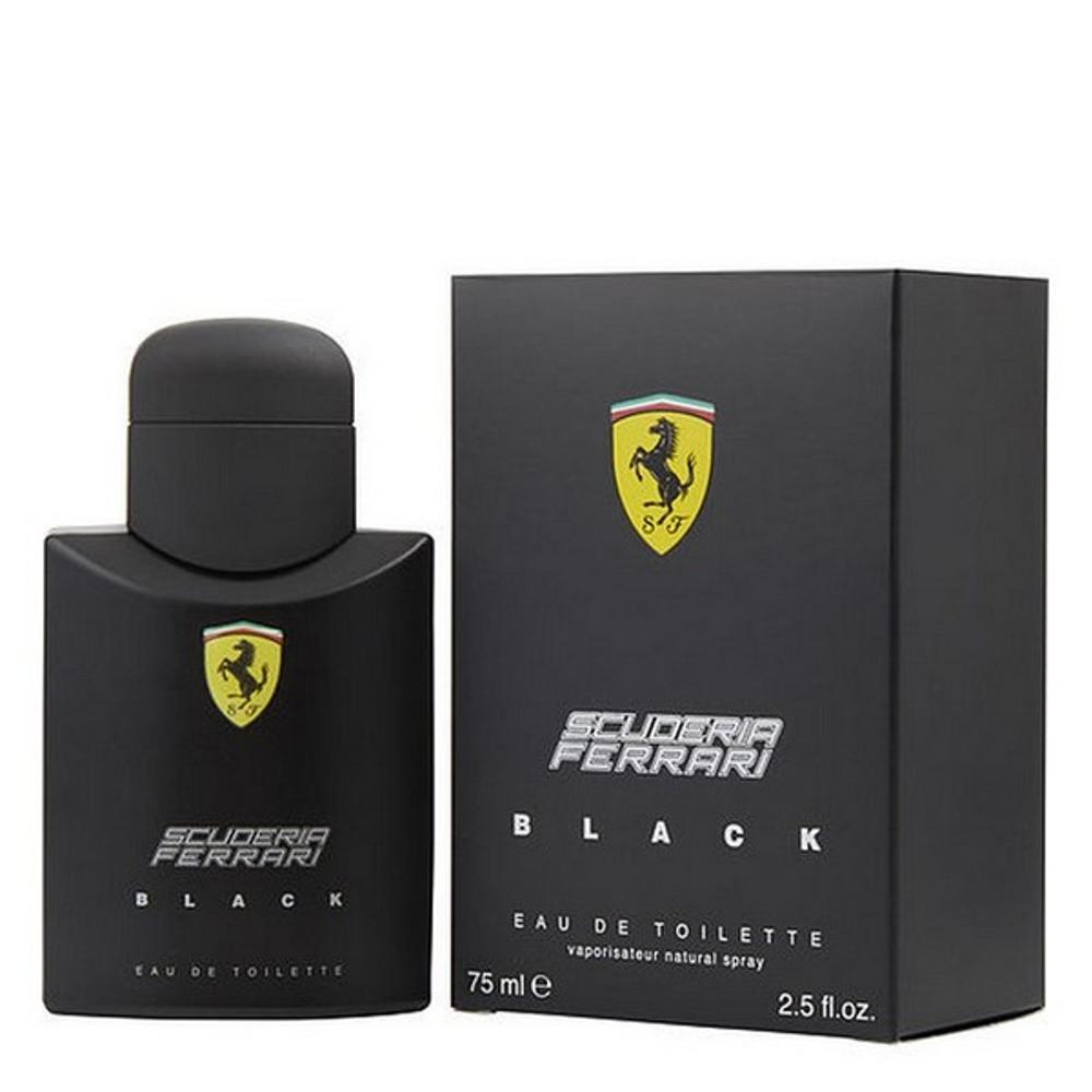 Parfums Black de la marque Scuderia Ferrari pour homme 75 ml