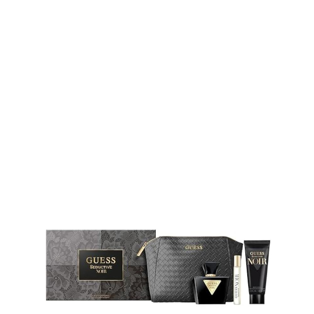 Guess - Seductive Black - EDT 75ml + Body Lotion 100ml + Pouch
