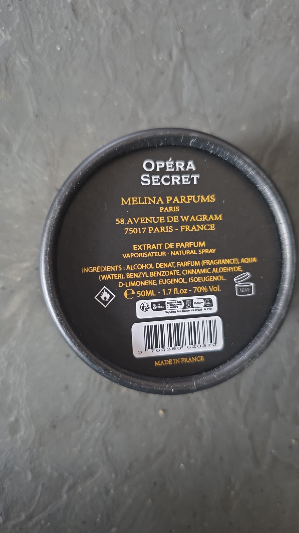 Melina Parfums - Opéra Secret - Mixed Perfume Extract