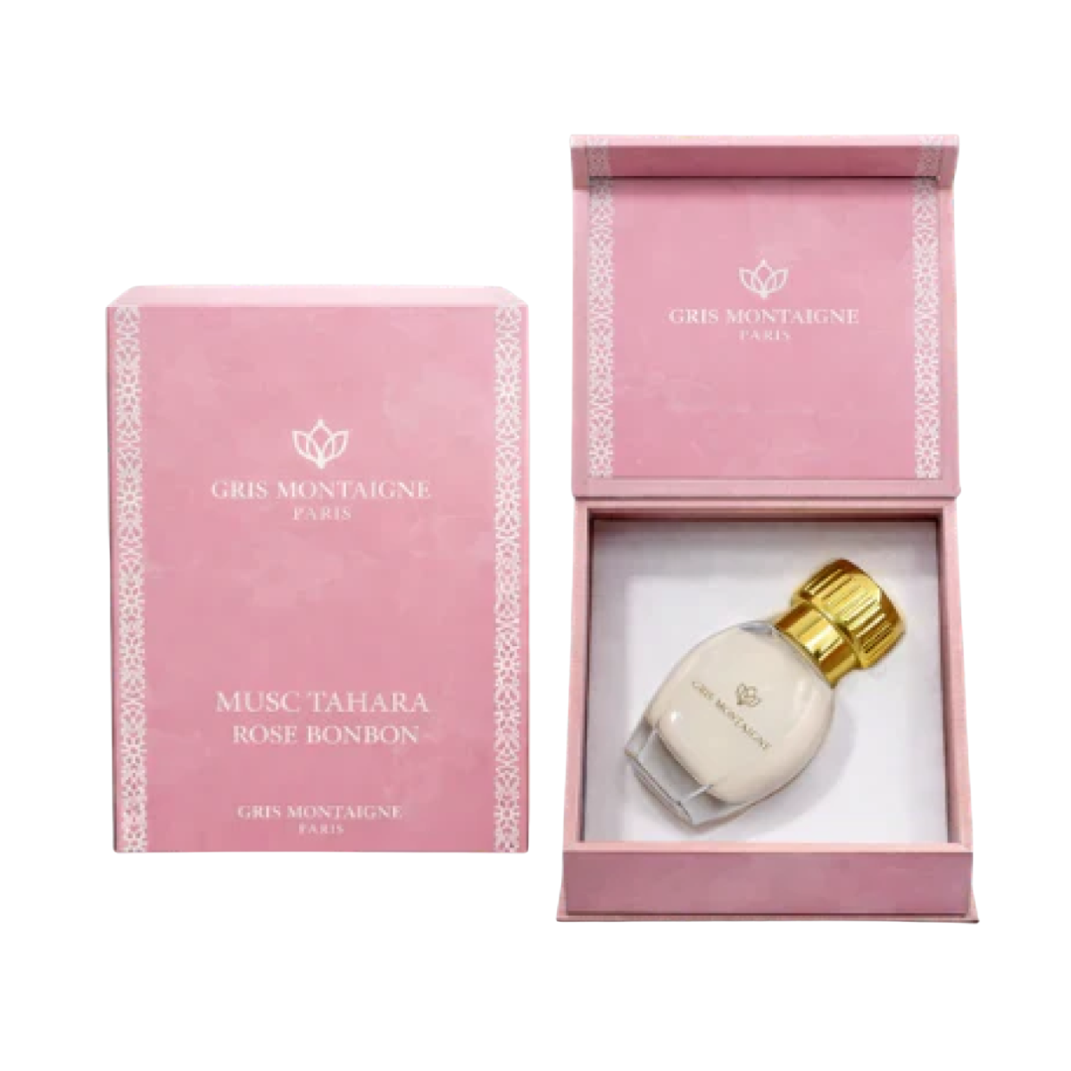 * 2 Gris Montaigne - Musc Tahara Rose BonBon - Parfum Concentrate