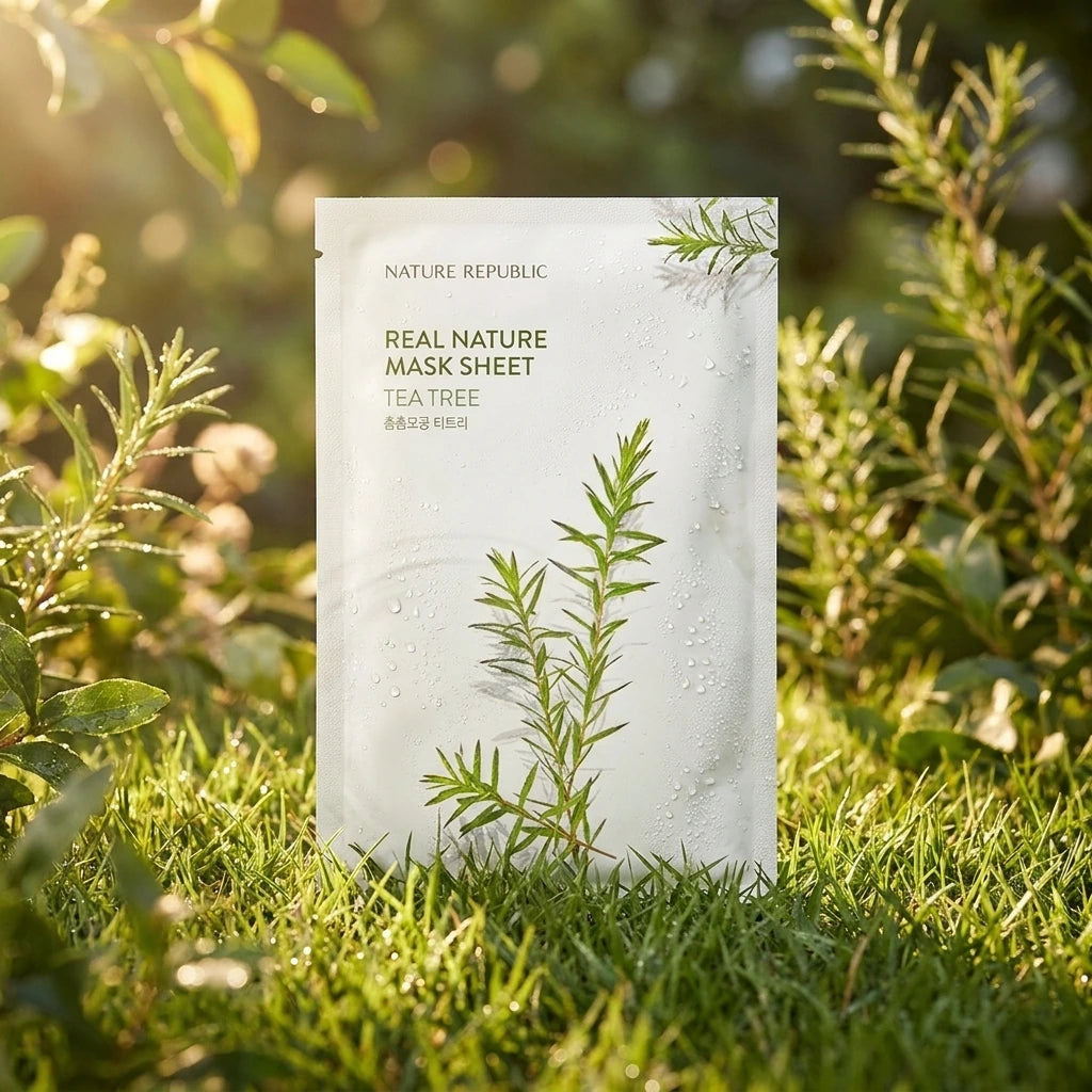 Nature Republic - Real Nature Sheet - Mask Tea Tree
