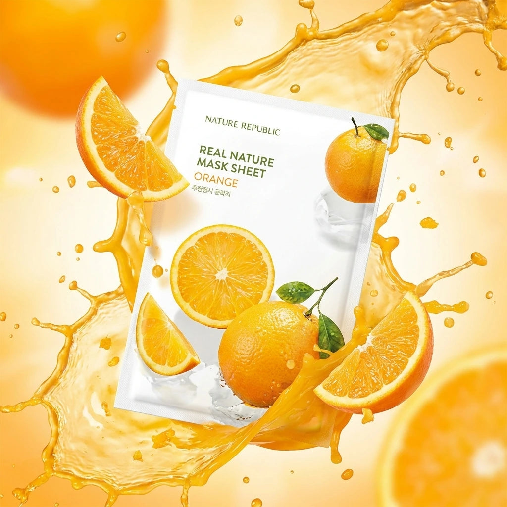 Nature Republic - Real Nature Mask Sheet/Orange