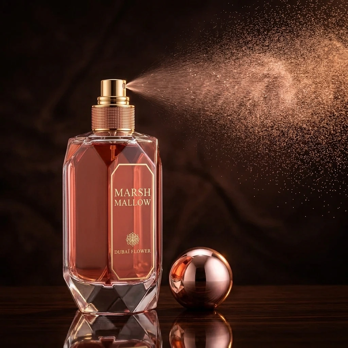100ml Dubaï Flower - Marshmallow - Extrait de Parfum Mixte