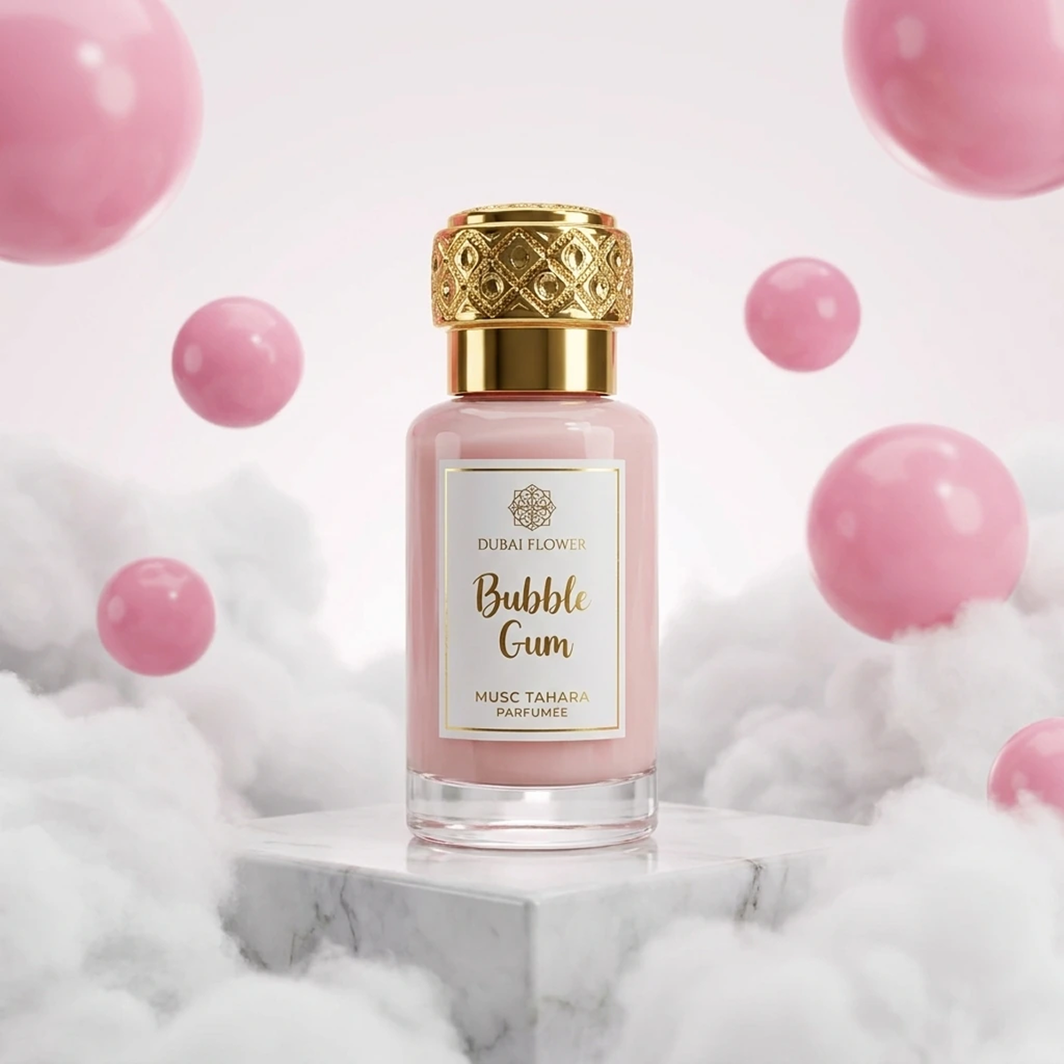 * 4 Dubaï Flower - Musc Tahara Bubble Gum - Perfume Concentrate Unisex