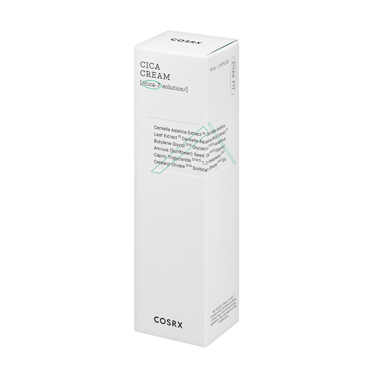 50 ml Cosrx - Pure Fit Cica Cream - Crème Apaisante pour Peaux Sensibles