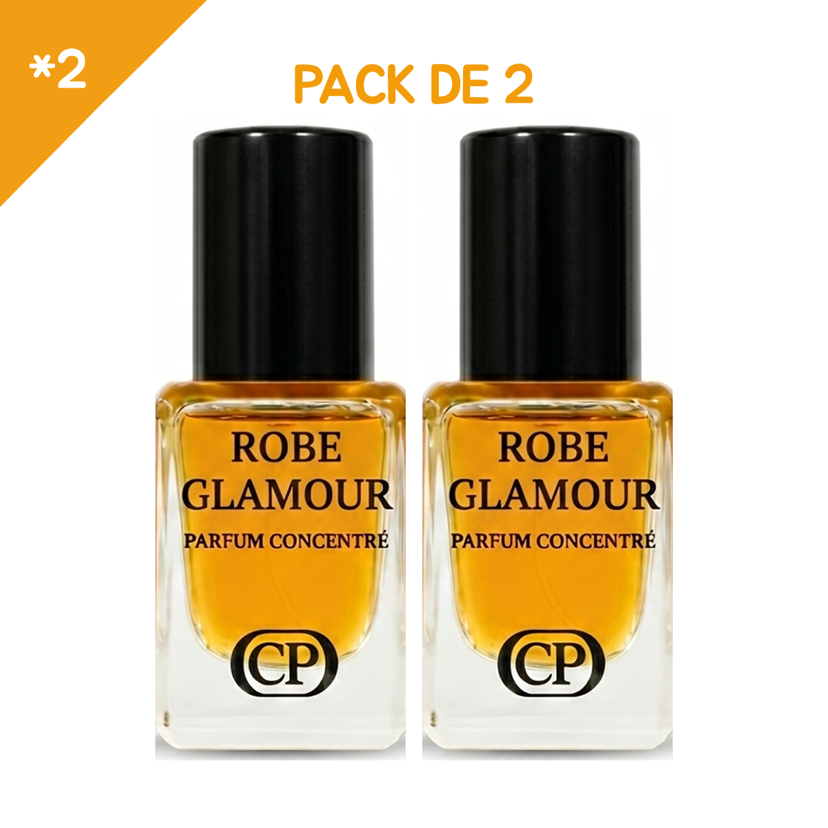 Collection Platinium - Robe Glamour - Parfum Concentré Mixte