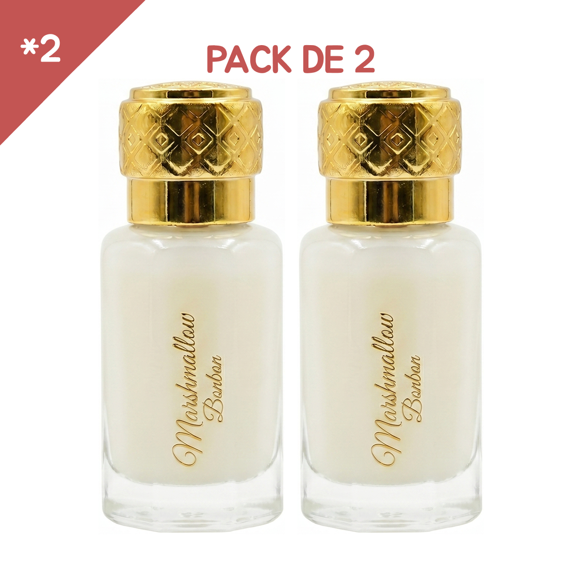 12ml * 8 Dubaï Flower - Musc Tahara Marshmallow Bonbon - Concentré de Parfum