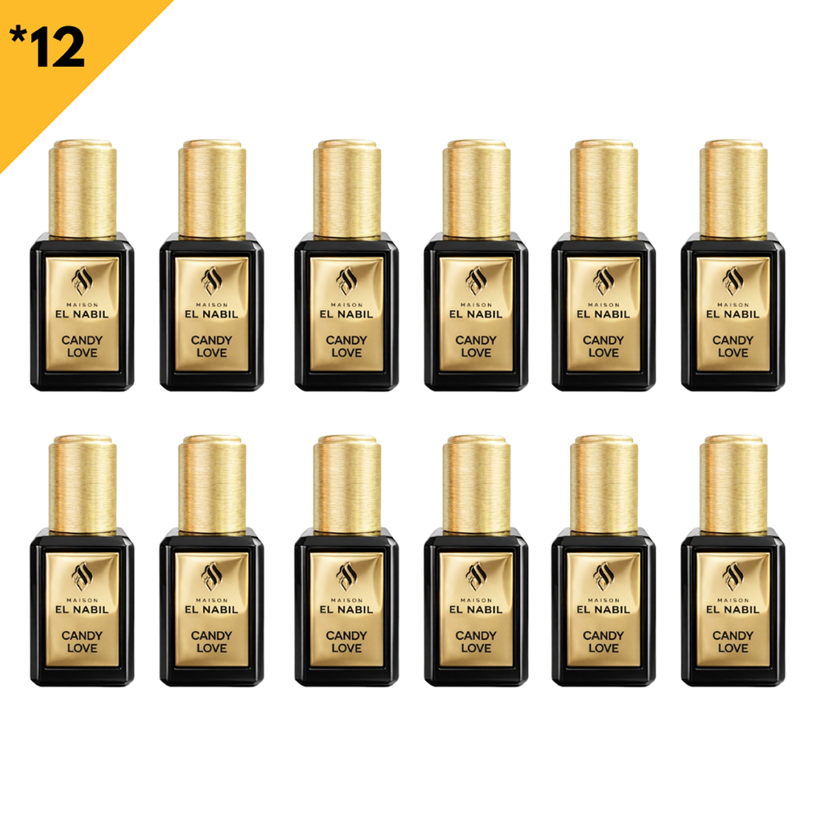 4*5ml el Nabil - Candy Love - Parfum Concentré Sans Alcool