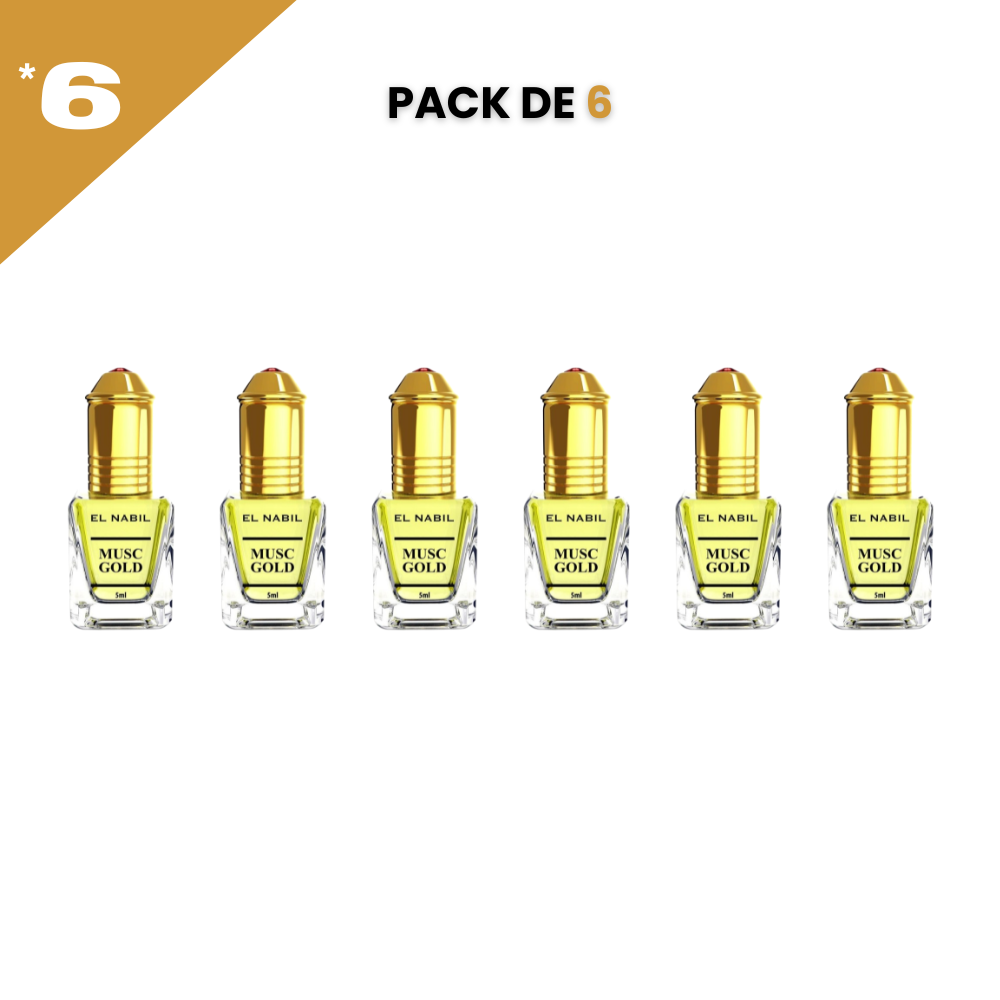 el Nabil - Musc Gold - Alcohol Free Perfume Concentrate