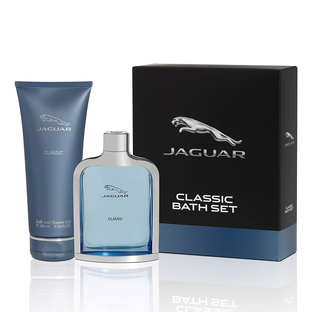 Cosmetic Kits Classic Blue Bath Set EDT + Shower Gel 200ml from Jaguar Mixed 100ml