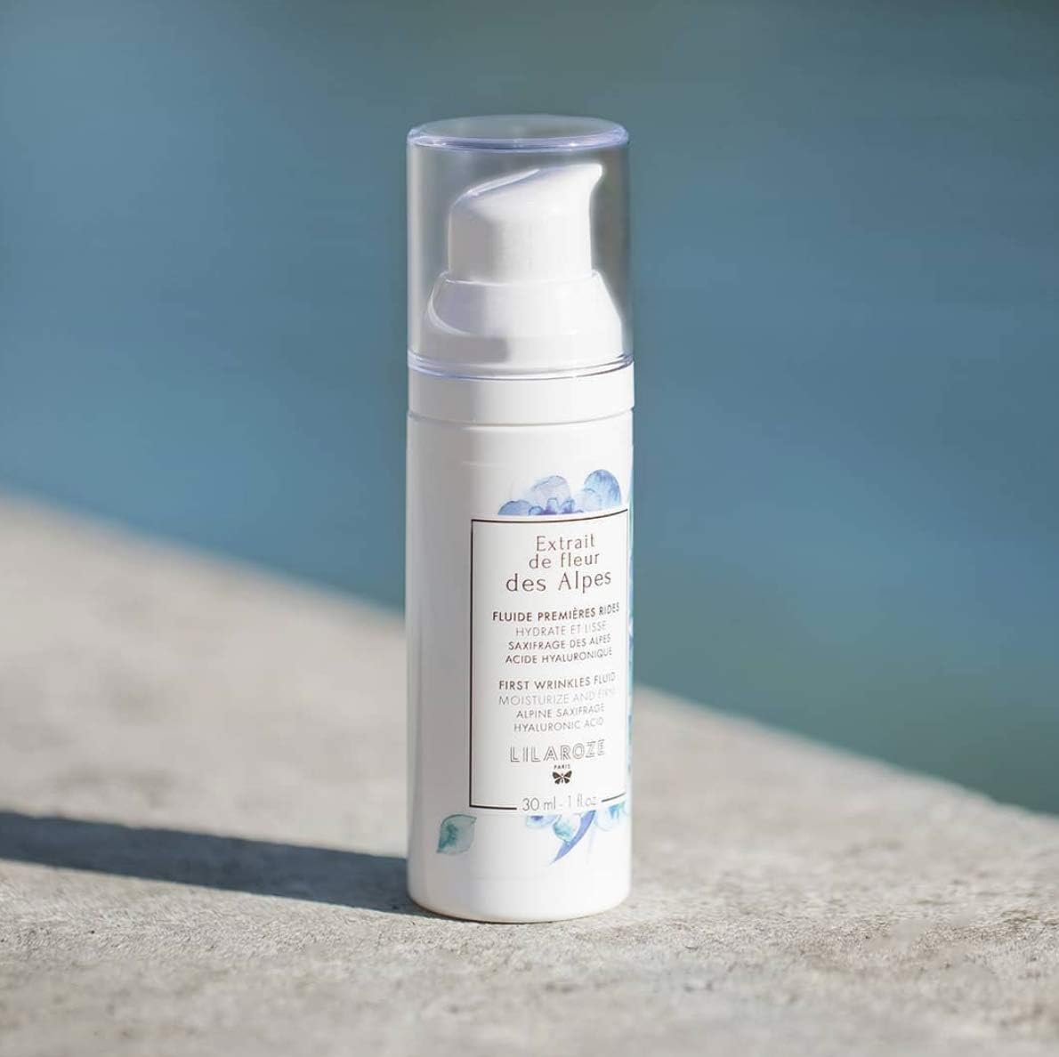 Lilaroze Paris - First Wrinkle Fluid Fleur Des Alpes Extract Moisturises and Smoothes Hyaluronic Acid