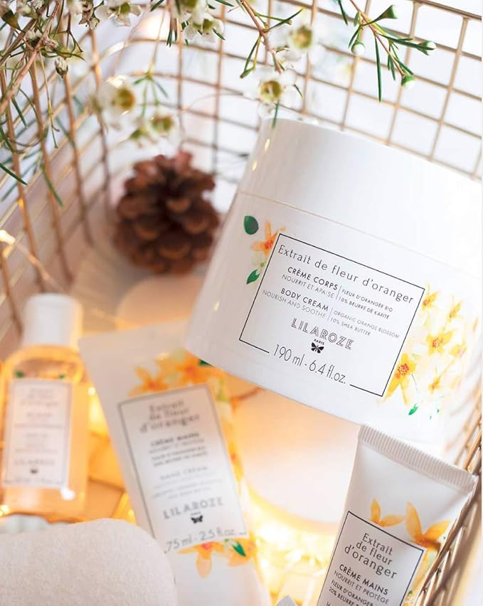 Lilaroze Paris - Organic Orange Blossom Extract Body Cream