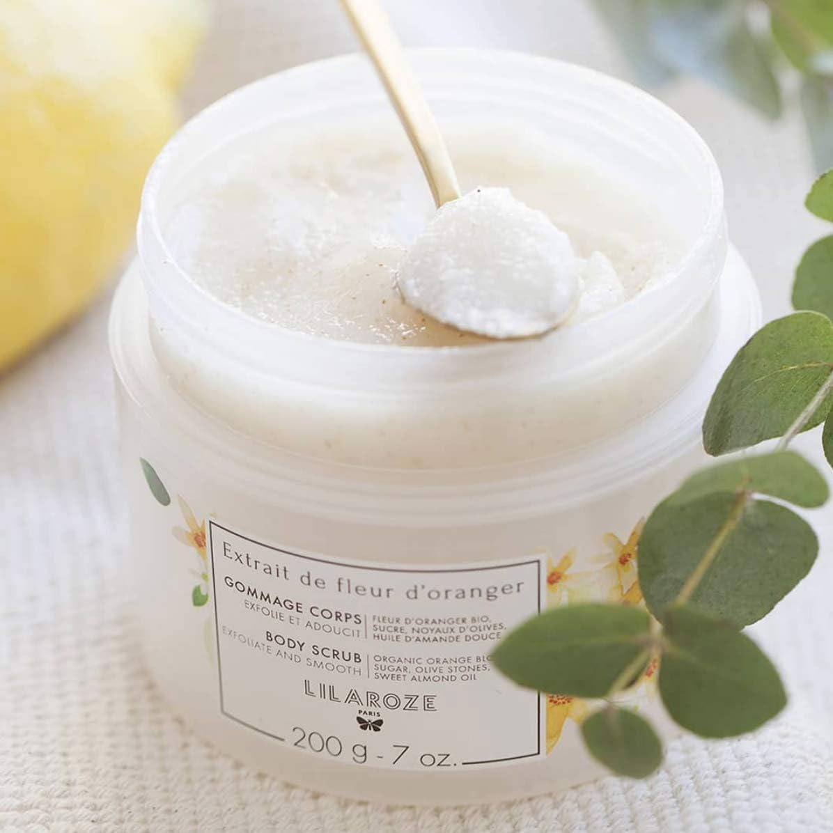 Lilaroze Paris - Organic Orange Blossom Body Scrub
