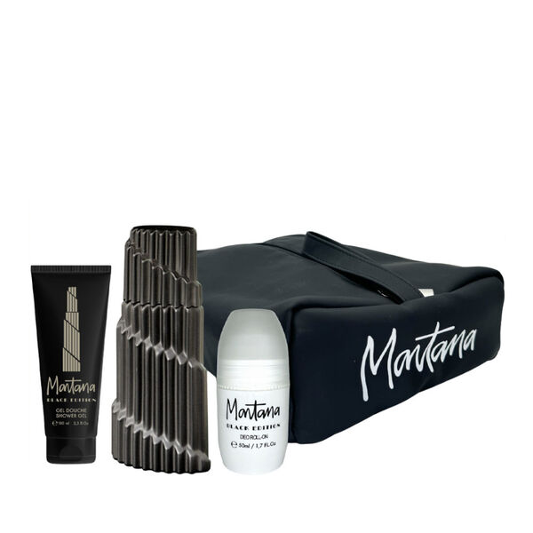 Montana - Black Edition - EDP 125ml + Deo 50ml + Shower Gel 100ml