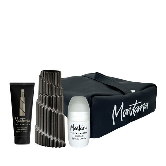 Montana - Black Edition - EDP 125ml + Deo 50ml + Shower Gel 100ml