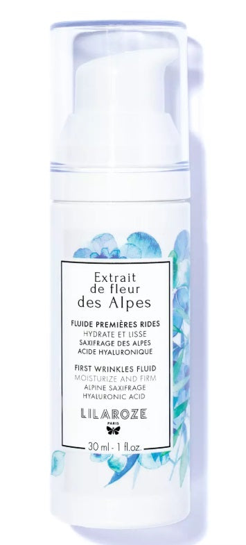 Lilaroze Paris - First Wrinkle Fluid Fleur Des Alpes Extract Moisturises and Smoothes Hyaluronic Acid