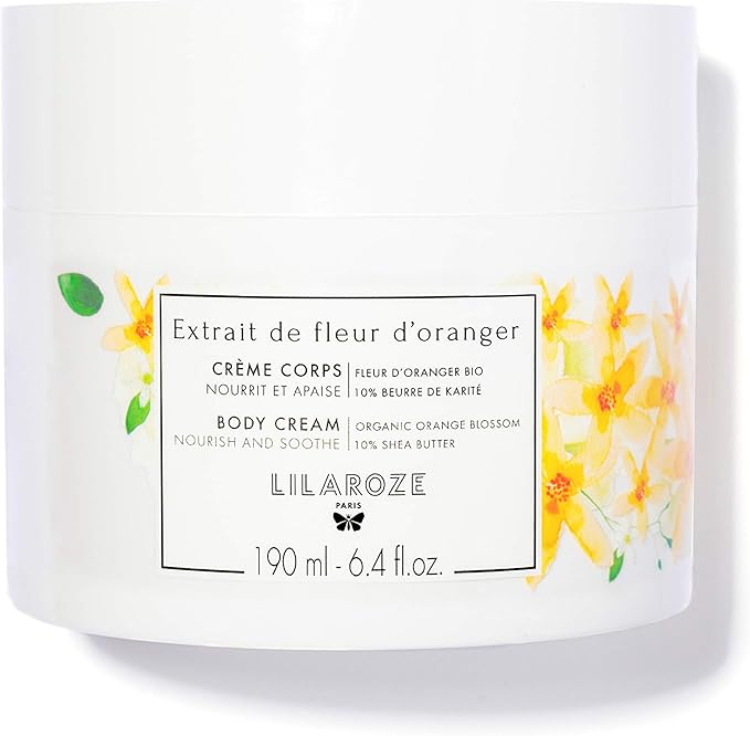 Lilaroze Paris - Organic Orange Blossom Extract Body Cream