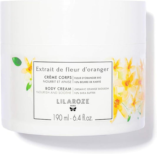 Lilaroze Paris - Organic Orange Blossom Extract Body Cream