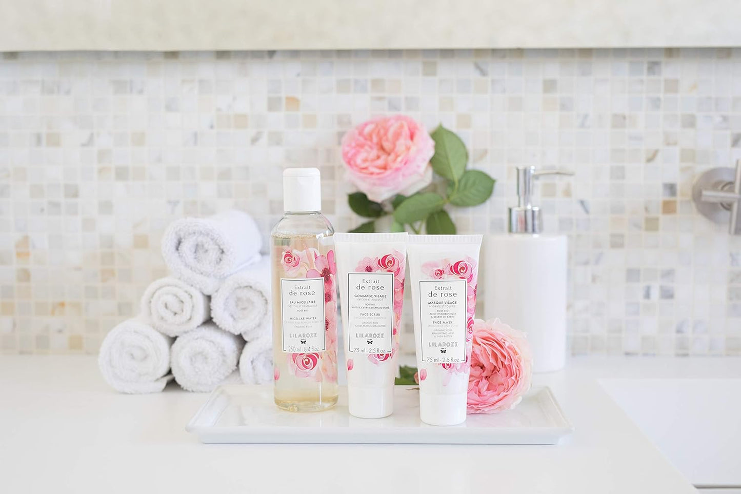 Lilaroze Paris - Face Mask Rose Extract Moisturizes and Tones