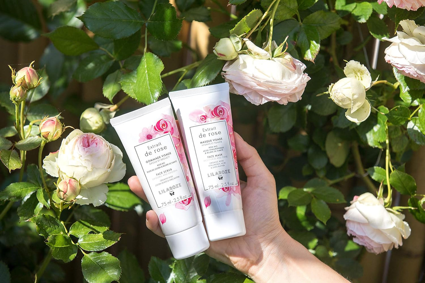 Lilaroze Paris - Face Mask Rose Extract Moisturizes and Tones