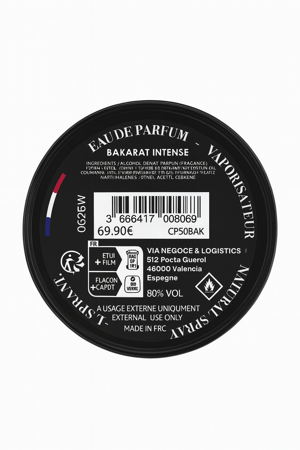 Collection Privée - Bakarat Intense - Mixed eau de parfum