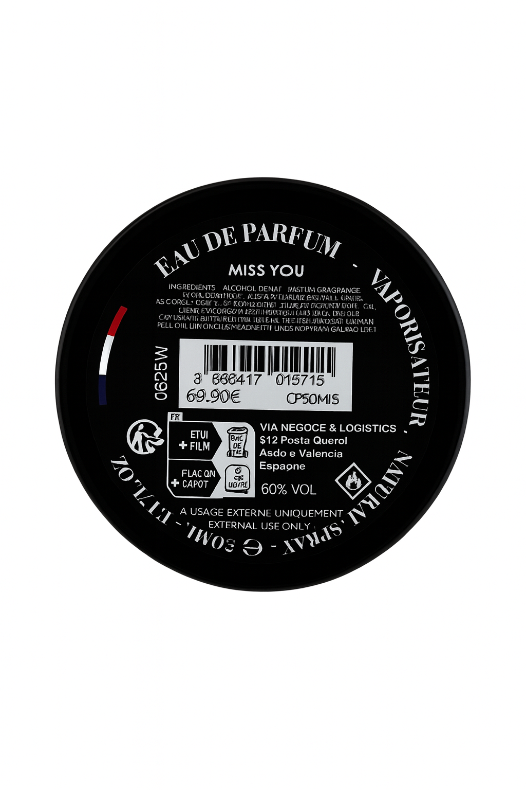 Collection Privée - Miss You - Unisex Eau de Parfum